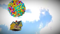 Up House up, pixar, movie, ecuador, guayaquil, architecture, house