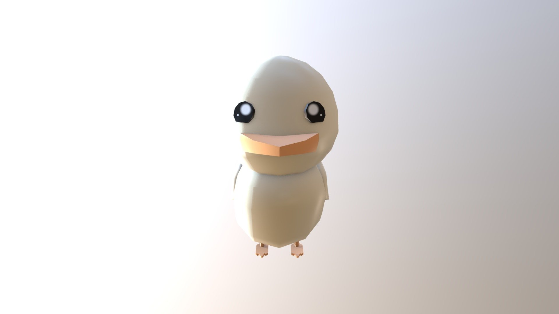 Cartoon Duck - Download Free 3D model by Laura.Clarke 3d model