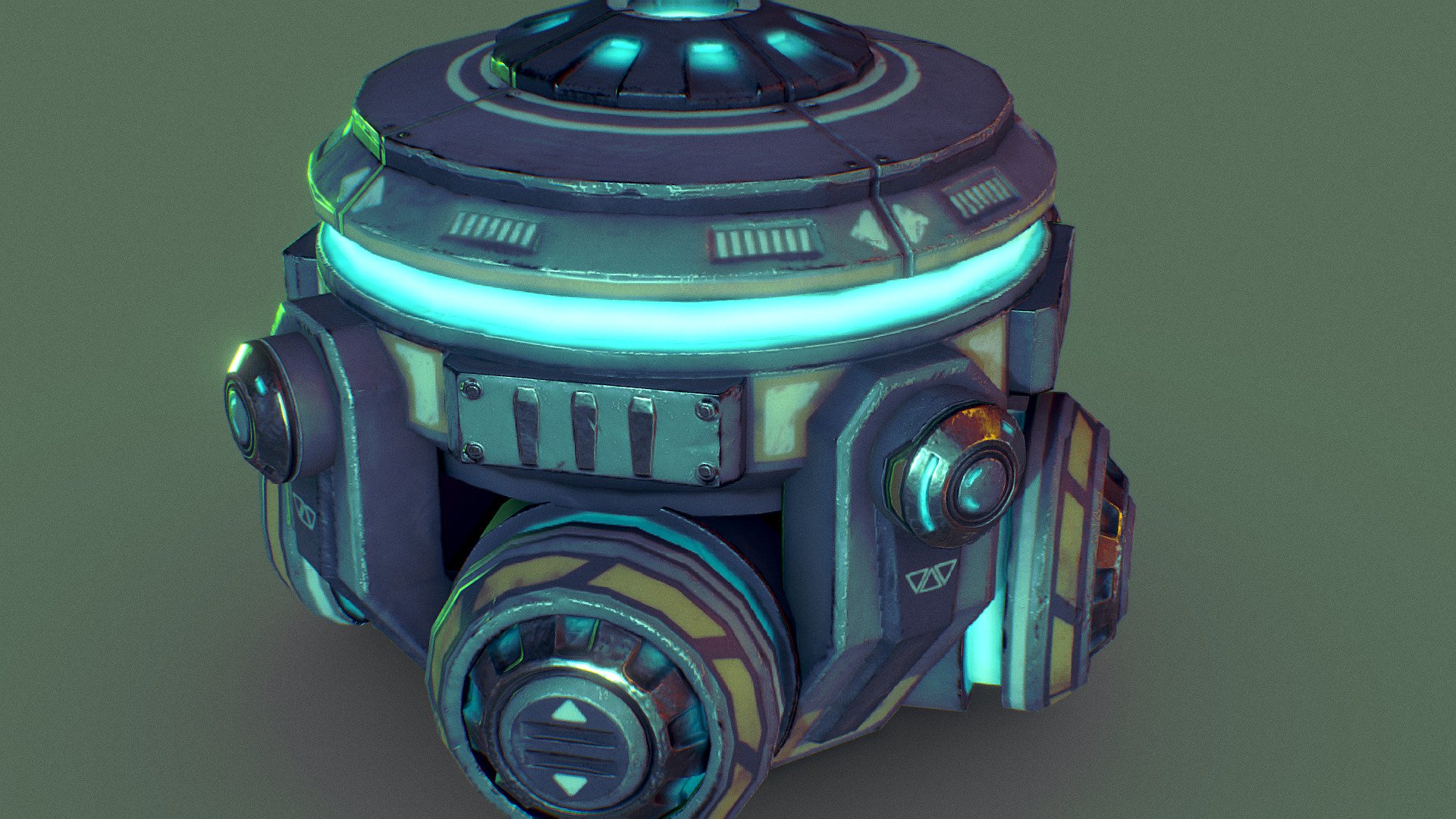This is a hard surface model - Gravity_Generator - Buy Royalty Free 3D model by RHYCHIN 3d model