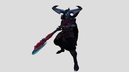 Kayn (League of Legends character) leagueoflegends, rigged-and-animation, character, animated, rigged