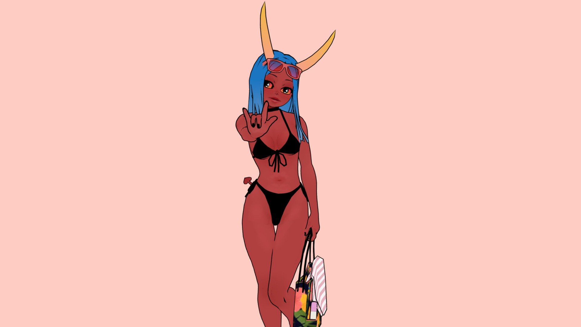 she's back and better :)

all free, but if you like it, any donations is very much appreciated :) https://ko-fi.com/jesusaponza :) &lt;3

i believe in my skills so trying my best to go somewhere, so i really appreciate any support - demon girl demi going to the beach - Download Free 3D model by Jesus aponza (@Jesusaponza) 3d model