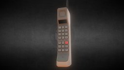 Old Cell Phone (Brick Phone) brick, cell, phone, old, gsm, mobile
