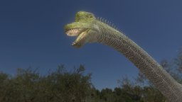 Brachiosaurus t-rex, beast, anatomy, organic, lizard, predator, rex, jaw, paleontology, reptile, jurassic, carnivore, dinosaurus, creature, free, monster, dinosaur, dino, preh