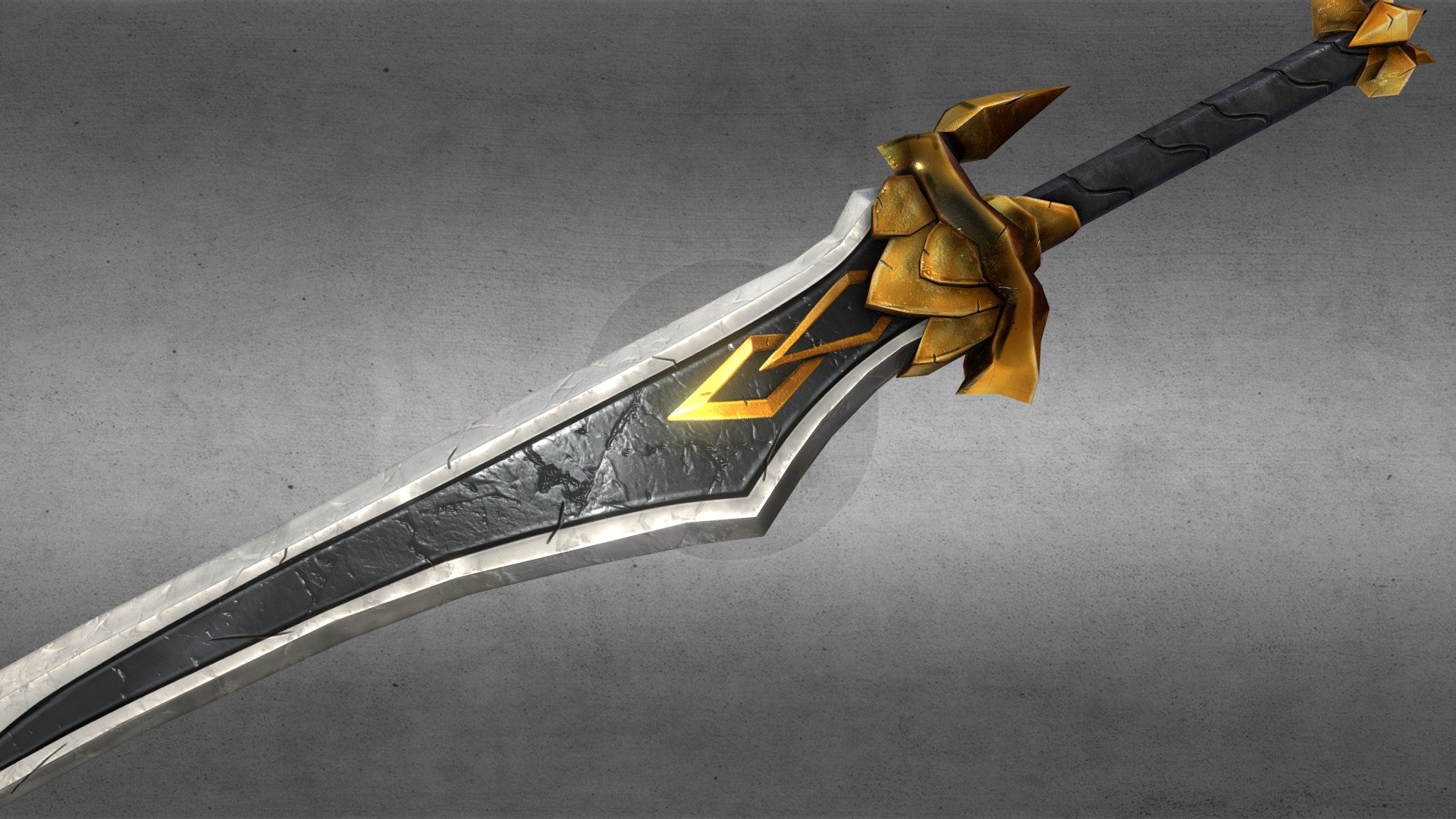 Sword on a Fantasy Style with a Hand Painted style Difuse and some PBR Maps (Normal Map, Ambient Occlusion, Metallic and Roughness)

All maps in 4096x4096.

Thank you. =D - Fantasy Sword #2 - Hand Painted with PBR details - Buy Royalty Free 3D model by Bruno Sidarta (@brunosidarta) 3d model