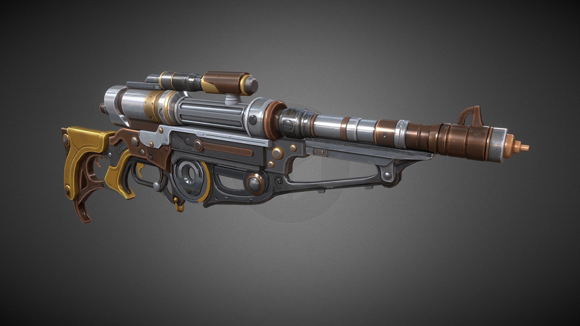 A Stylised Steampunk AR avalible on the Unity asset store 3d model