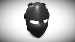 Ballistic Mask armor, bulletproof, plate, soldier, piece, mask, 3a, ballistic