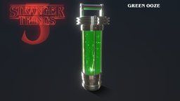 Stranger Things Ooze Canister green, ooze, acid, radioactive, cannister, strangerthings