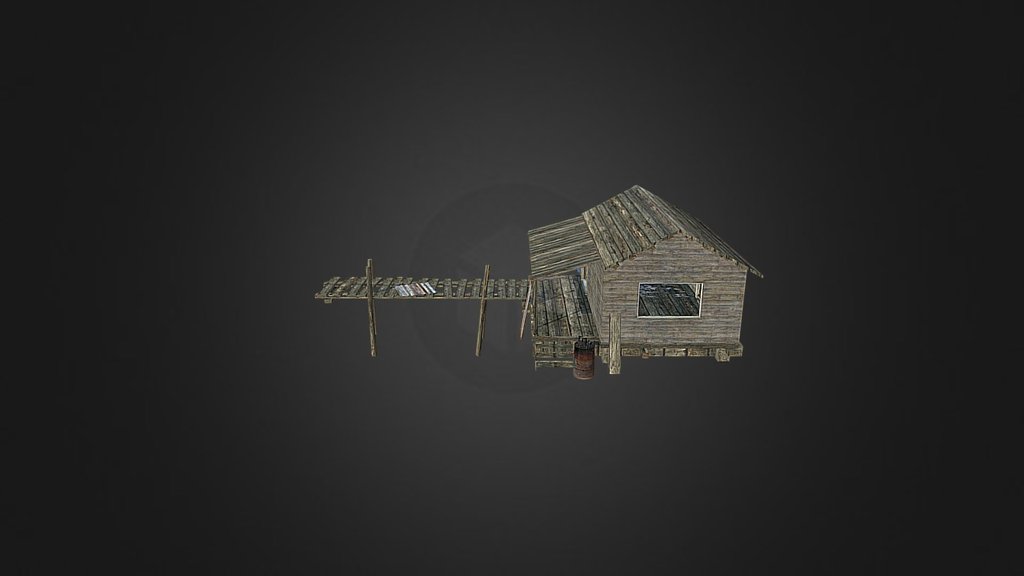 Cabin - 3D model by nermin 3d model