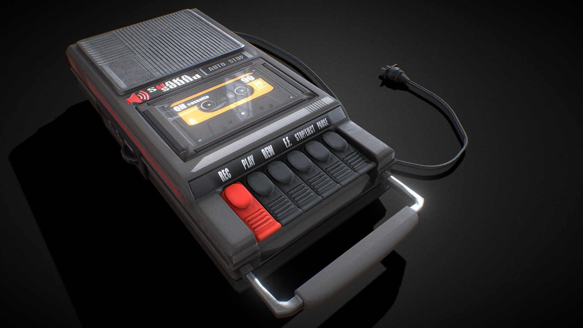 Tape Recorder 3D Model

TEXTURES: 2048x2048

model ready for any game engine

thanks for watching :3 - Tape Recorder 3D Model - Buy Royalty Free 3D model by highraion 3d model