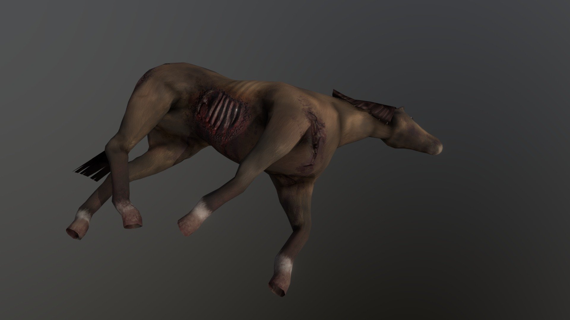 Dead horse - 3D model by Sarah Dyer (@sarahdyer) 3d model