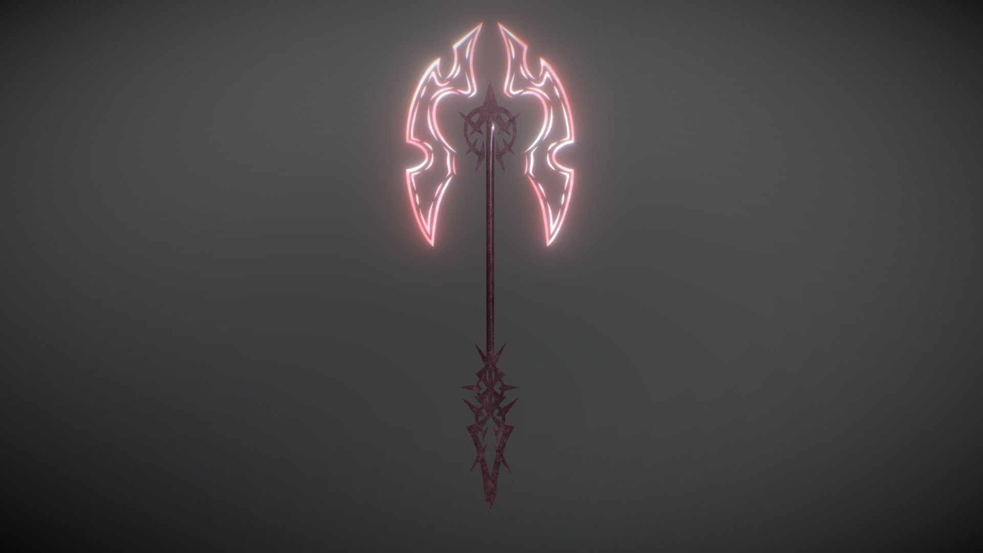 Spear &amp; Staff fusion weapon. Multi-purpose weapon made specially for magia knights.


Made by art:
Link to art on pixiv
Link to the profile of the creator of art on pixiv
 - Axe Defest - Download Free 3D model by EVAI (@Evvvai) 3d model
