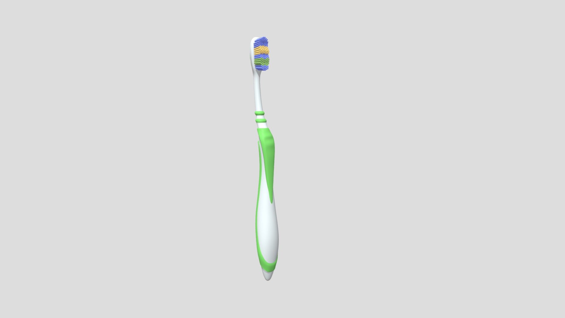 Subdivision Level: 2

Non-Mirrored.

Textures: 1024 x 1024, Multiple light colors on texture.

Materials: 1 - Toothbrush

Formats: .stl .obj .fbx .dae 

Origin located on Handle-center

Polygons: 84123

Vertices: 37412

I hope you enjoy the model! - Toothbrush - Buy Royalty Free 3D model by ED+ (@EDplus) 3d model
