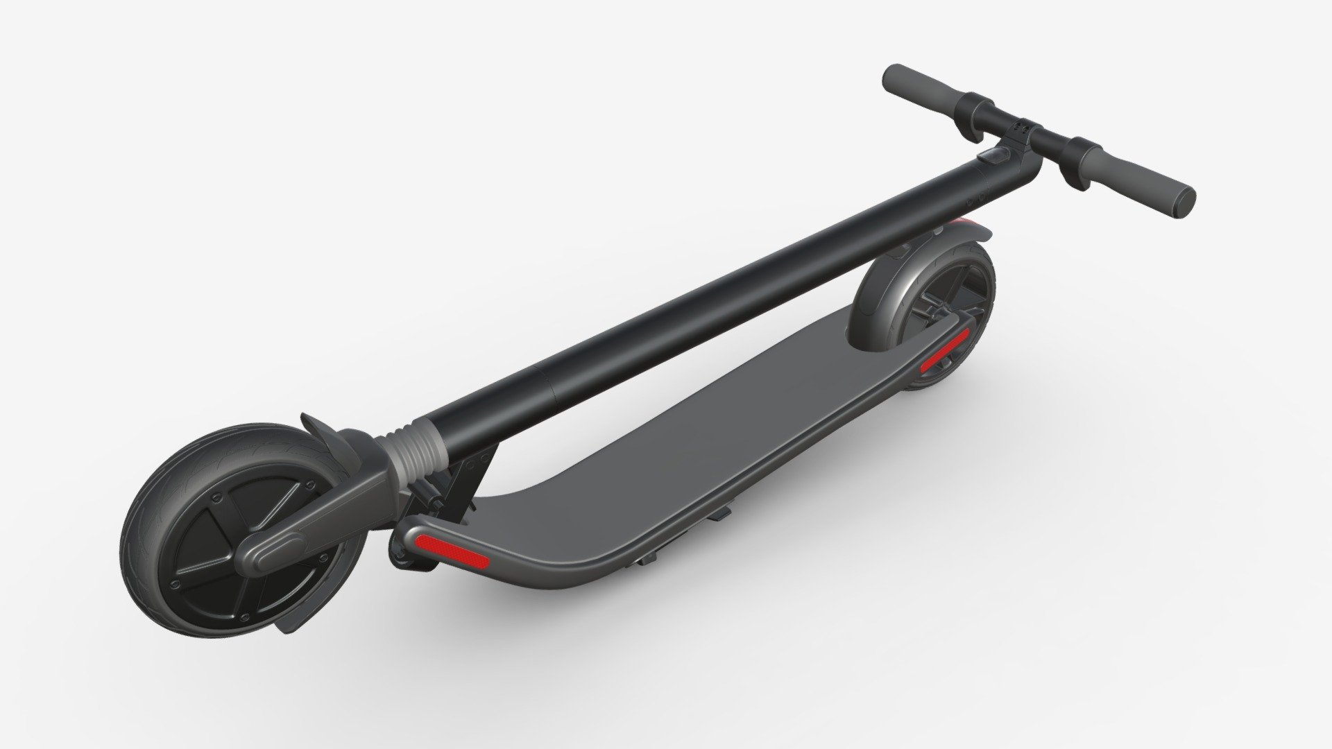 Electric scooter 02 folded - Buy Royalty Free 3D model by HQ3DMOD (@AivisAstics) 3d model