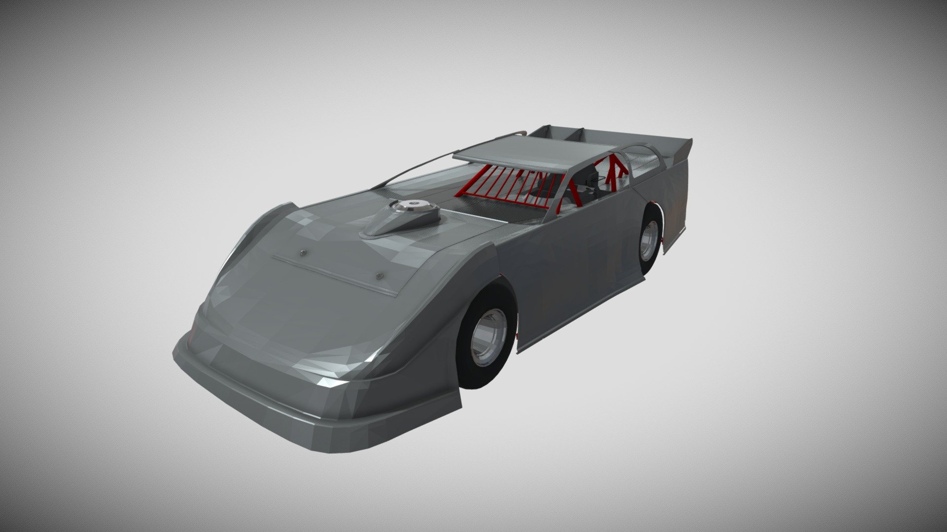 Dirt Late Model race car, Low Poly Model made in Maya 2023

A tribute to my first low poly model, this time done in a more detailed way&hellip; - Dirt Late Model v2 - High Poly - 3D model by Total Craft (@total_craft) 3d model