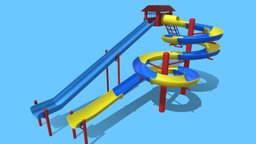 water Slider slide, playground, water
