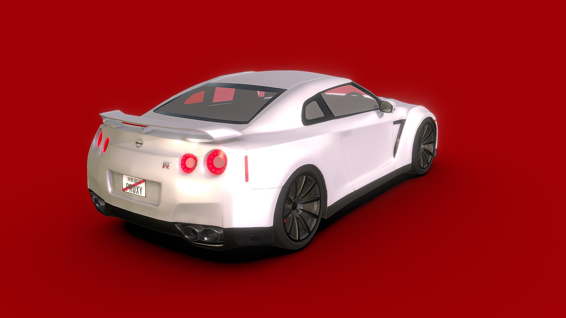 Nissan GT-R R35 (2016)

Probably my favorite car since a long time ago :D

*The Nissan GT-R is a sports car and grand tourer produced by Nissan, unveiled in 2007. It is the successor to the Nissan Skyline GT-R (R34), a high-performance variant of the Nissan Skyline. Although this model was the sixth-generation to bear the GT-R name, it is no longer part of the Skyline line-up. *

This 3D model doesn't have an engine, the interior is made so it is believable from the exterior view 3d model