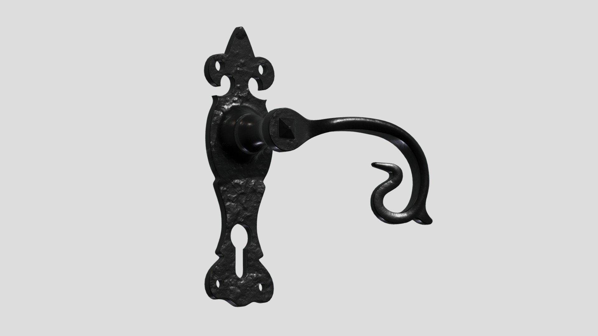 Hi, I'm Frezzy. I am leader of Cgivn studio. We are a team of talented artists working together since 2013.
If you want hire me to do 3d model please touch me at:cgivn.studio Thanks you! - Fleur De Lys Door Handle - Buy Royalty Free 3D model by Frezzy3D 3d model