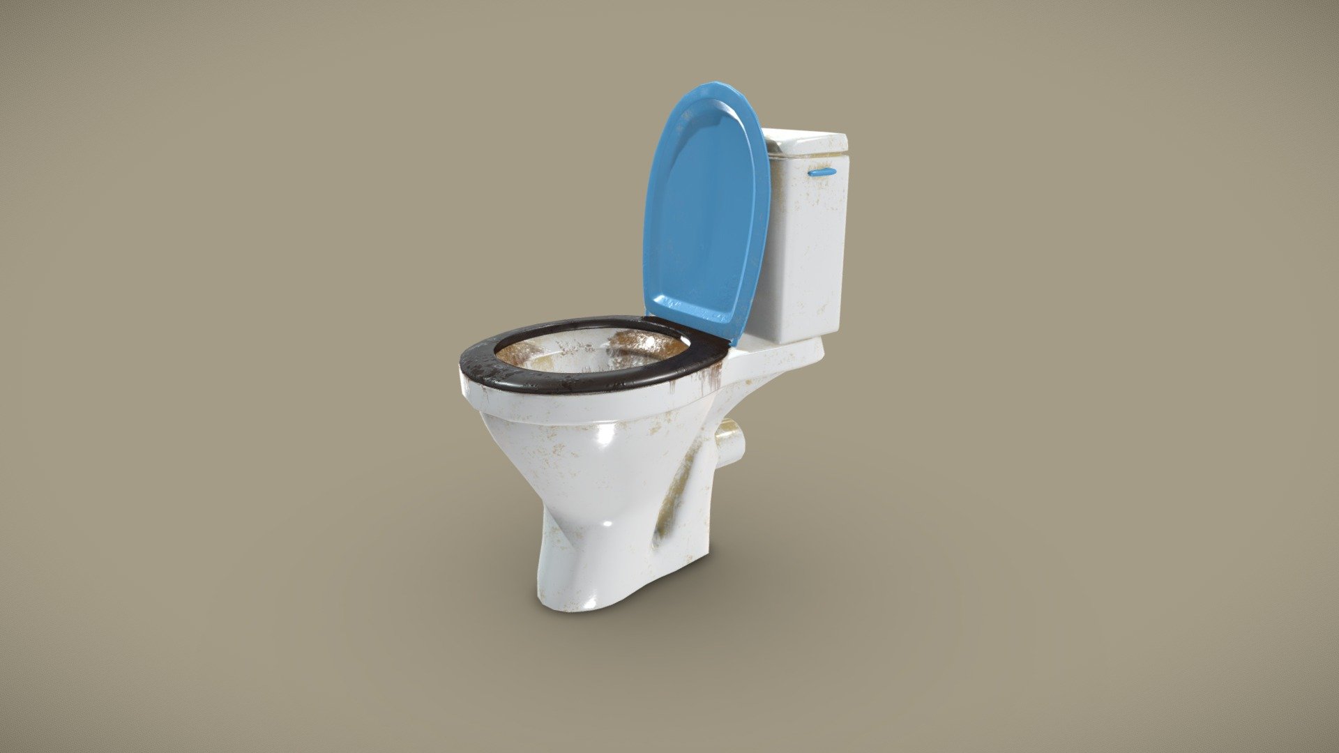 A toilet that has been used by unscrupulous people

textured in susbtance painter with high to low, modeled in blender.

ue4 packed textures included (rar file) - Dirty toilet - 3D model by oooFFFFEDDMODELS (@pierre.marcos.19) 3d model