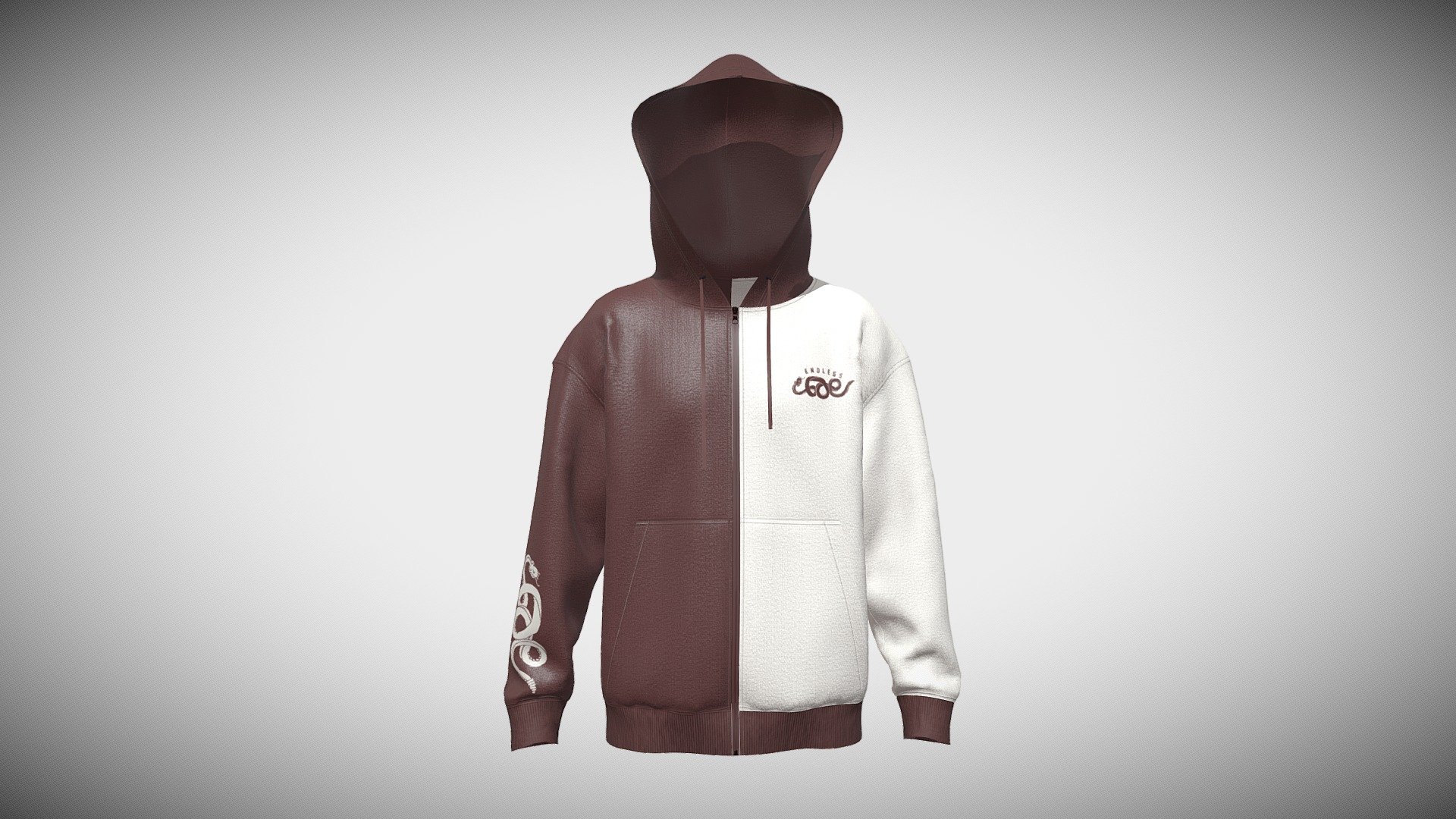 Men Two Tone Zip Up Hoodie

I am a Professional 3D Fashion/Apprel Designer. I have 7 years working experience about 3D Fashion. I am working with Clo3d, Marvelous Designer (MD), Daz3d, Blender, Cinema4d, Etc.

Features:
1.  2k UV Texture
2.  Triangle mesh
3.  Textures with Non-overlapping UV Map (2048x2048 Pixels)
4.  In additonal Textures folder have diffuse,displacement,metalness,normal,opacity,roughness maps.

Attachment Fils:
Exported Files (All are exported in DAZ Studio scale)
* OBJ
* FBX
* Marvelous Designer/Clo3d file (zprj)

Thanks 3d model