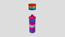 Pride Gay Spray 🏳️‍🌈🏳️‍⚧️❤️❤️ power, flag, 3dart, can, gay, spray, pride, lgbt, voice, powerful, 3dartist, spraycan, queer, lgbtqia, gaypride, spraycan-spraypaint, transgender, 3d, art, lowpoly, 3dmodel, pridemonth, non-binary, queerartist, noai
