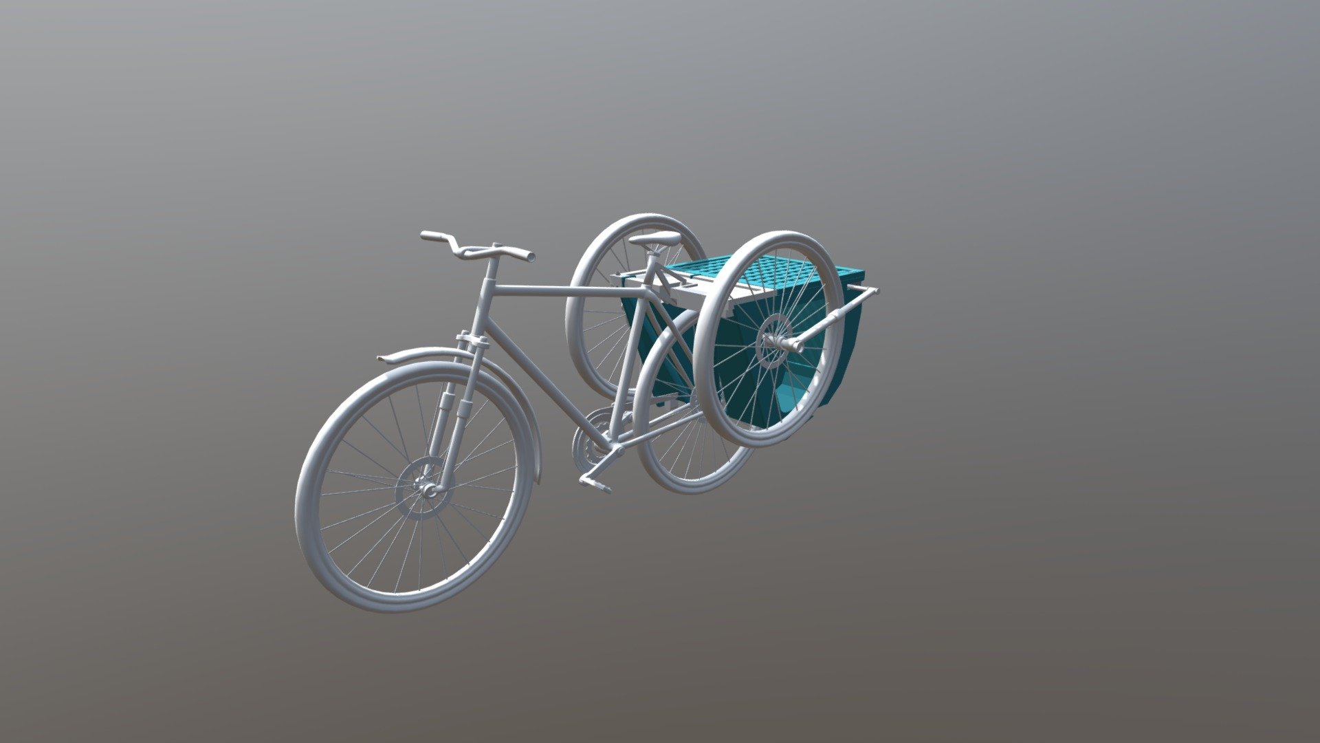 Bike Rack S Export - 3D model by mercer77 3d model