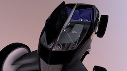 VR Gravity Sketch Hot Rod (hood open) automotive, vr, v8, hotrod, gravitysketch, supercharged, design, concept