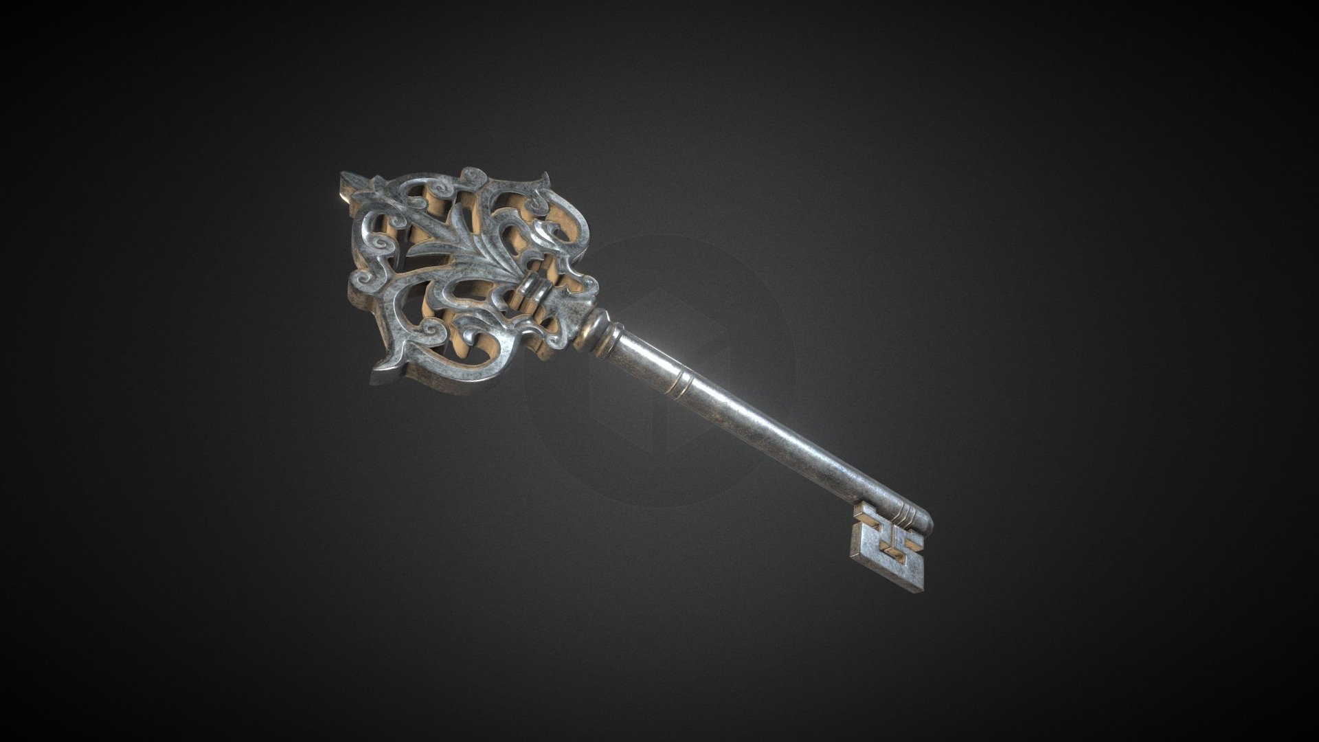An old key, made to be an asset in a sadly discontinued game.
1024x256 Textures.

Blender: Modelling
Marmoset Toolbag: Baking
Substance Painter: Texturing - Old Key - Download Free 3D model by TheFalkonett 3d model