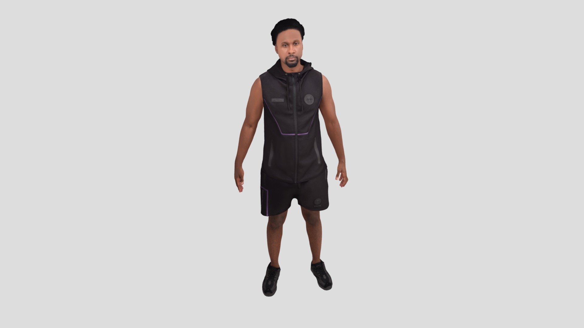 Lanny Actively Black x Black Panther - Download Free 3D model by Doppelganger (@mca623) 3d model