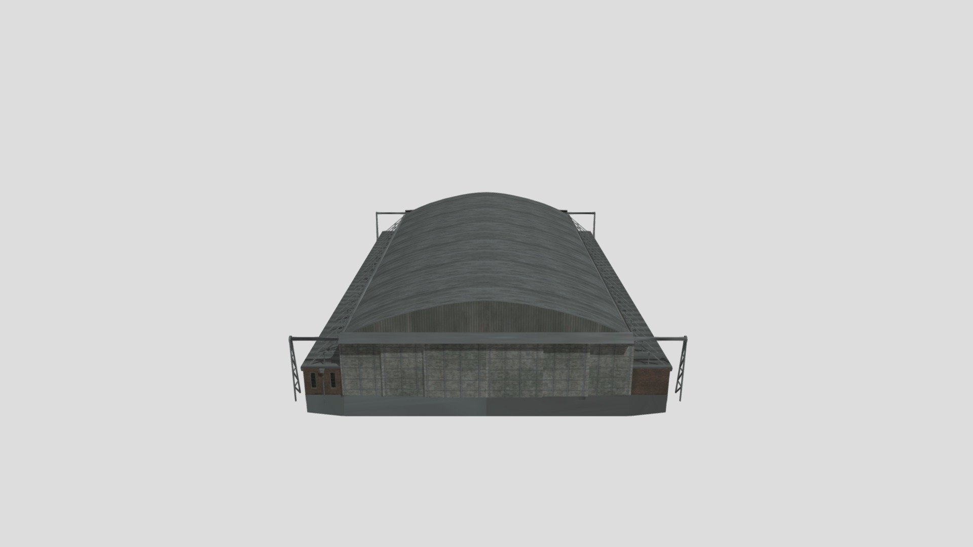 quite a stereotypical look for a hangar though the j type could of been the influence for the hangar look we refer to 3d model