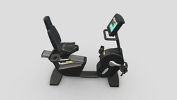 Technogym Exercise Excite Recline Medical bike, room, cross, set, stepper, cycle, fitness, gym, equipment, collection, vr, ar, exercise, hospital, treadmill, training, machine, fit, elliptical, 3d, sport, gyms, treadmills, myrun