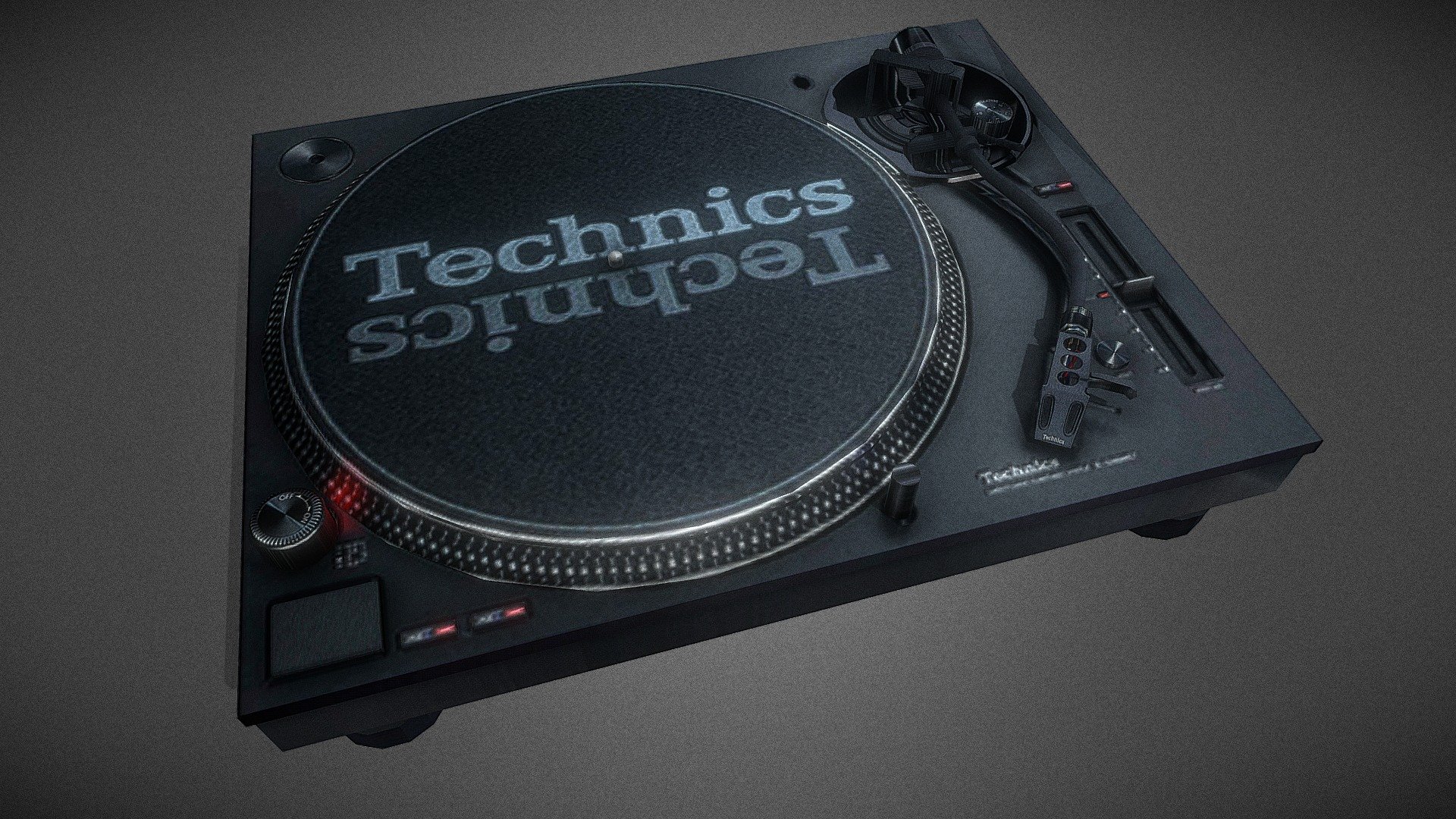 Techniks DJ - Buy Royalty Free 3D model by 8bit (@8_bit) 3d model