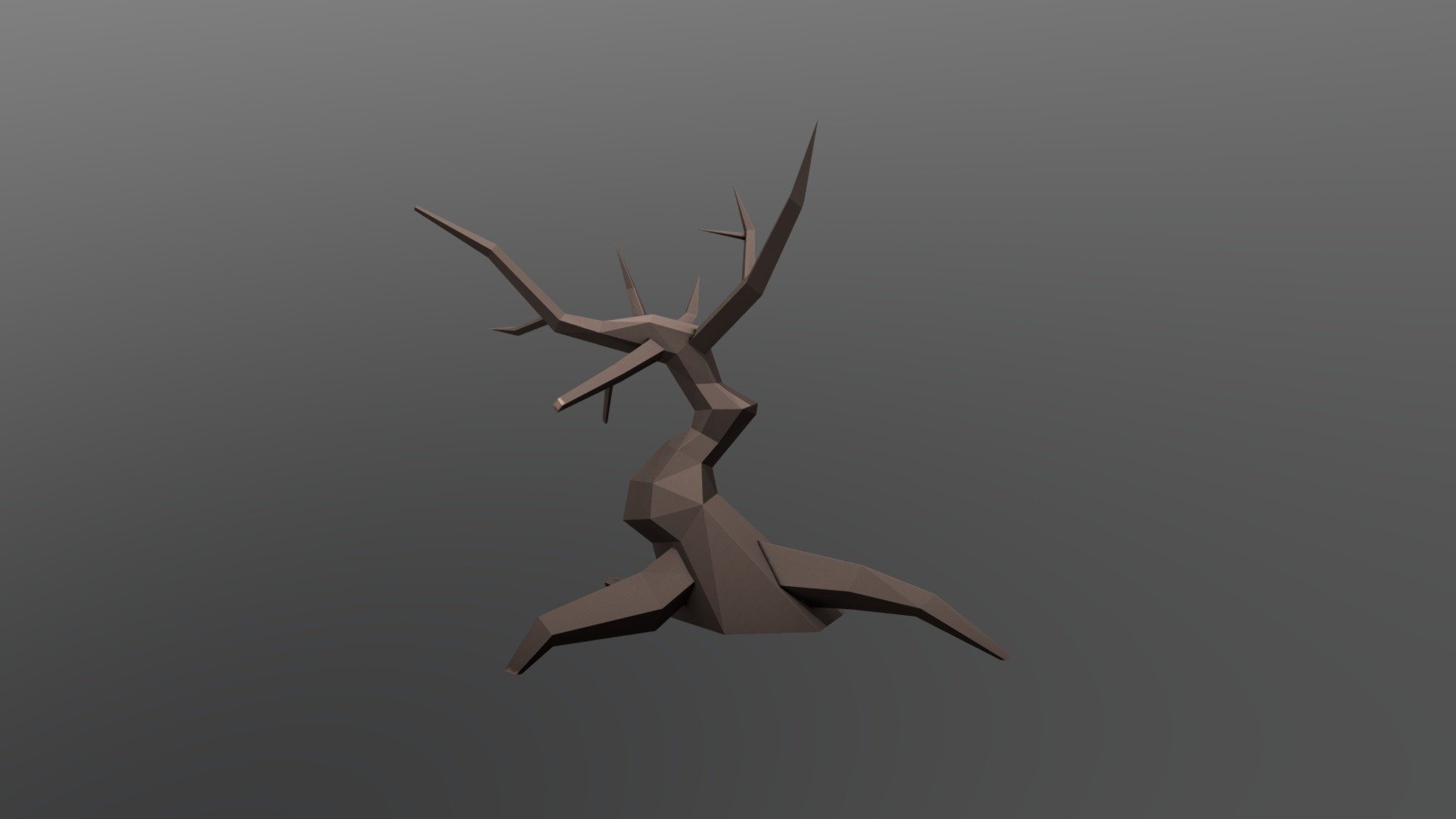 Swamp Tree Branch 01 - 3D model by andrei.arhir 3d model