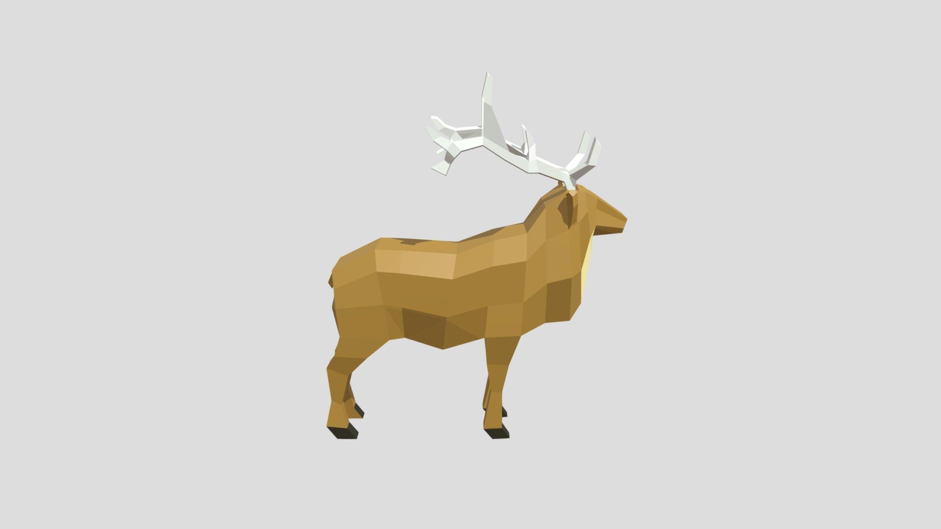 Deer - 3D model by DNK (@migun9988) 3d model