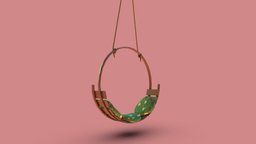 Garden Swing Chair wooden, assets, garden, unreal, chairs, swing, furniture, vr, props, free3dmodel, lowpolyart, assetstore, lowpolymodel, furnituredesign, freemodel, furniture-home, substancepainter, unity, architecture, game, 3d, blender, art, lowpoly, blender3d, chair, design, gameasset, home, wood, free