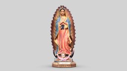 Notre-Dame de Guadalupe to, maria, cultura, de, historia, photogrammetria, guadalupe, digitalartist, notredame, 3d, free, digitalculture, patriomoniocultural, virgendeguadalupe, historiccharacter, thewolrd