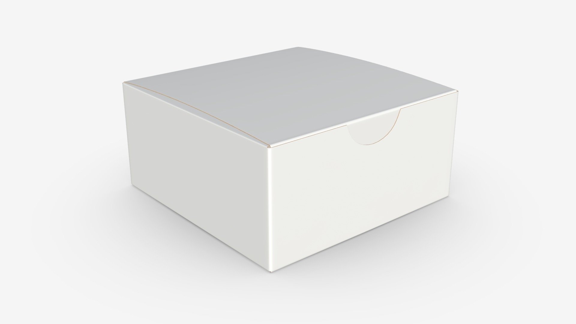Paper gift box 01 - Buy Royalty Free 3D model by HQ3DMOD (@AivisAstics) 3d model