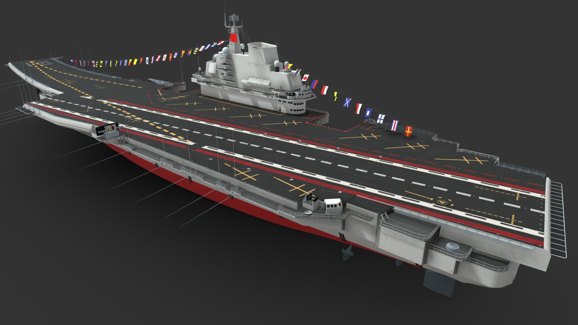 Warship - Buy Royalty Free 3D model by Fabbri (@flaviafabbri) 3d model