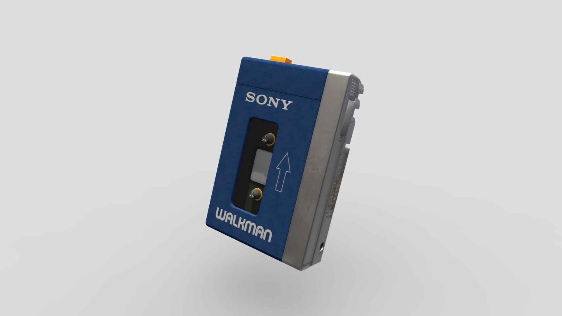 Sony Walkman TPS-L2 modeled by me
textured in Substense painter 
modeled in Blender - Sony Walkman TPS-L2 - 3D model by Asher (@Asher445) 3d model