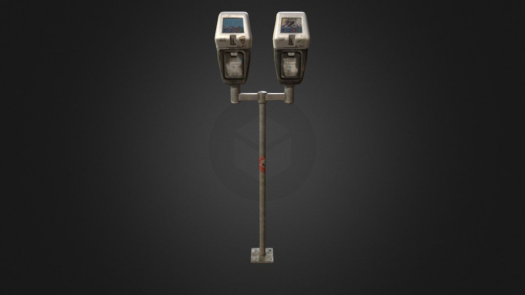 Here's my take at a modified Parking Meter. 
Modeled using Modo. Textured using Photoshop and Substance Painter.

Note: I take no credit for the stickers that I applied - Parking Meter - 3D model by vinnyhaw 3d model