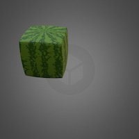 Cube Watermelon vr, items, props-game-ingamemodel