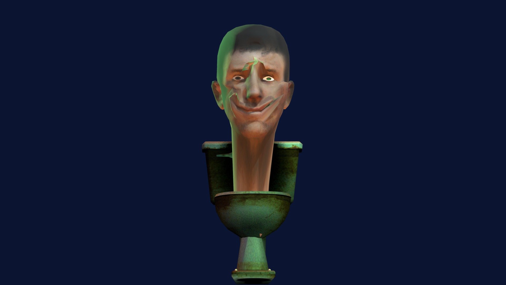 male_07 skibidi toilet - Download Free 3D model by pamm (@daeboommmm) 3d model