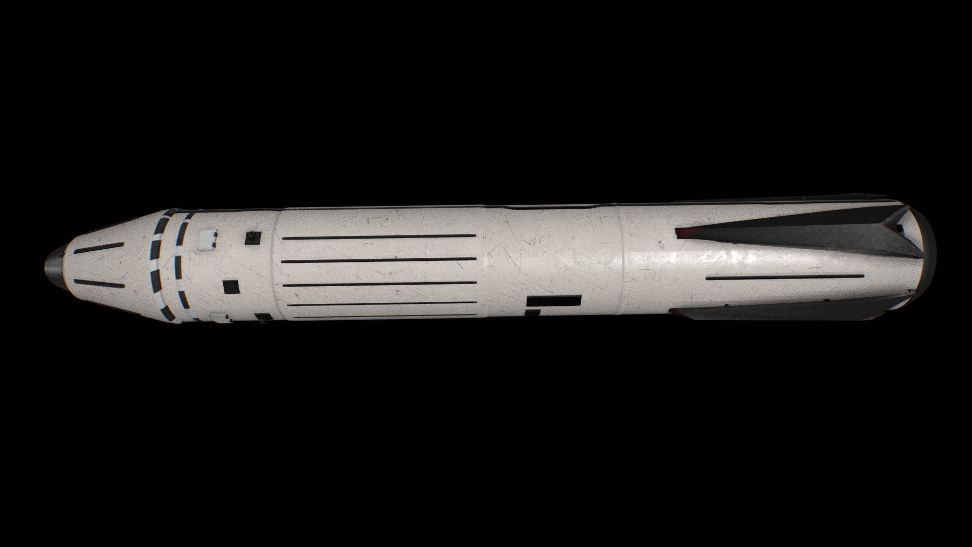 Space Rocket - 3D model by southeastfeez 3d model