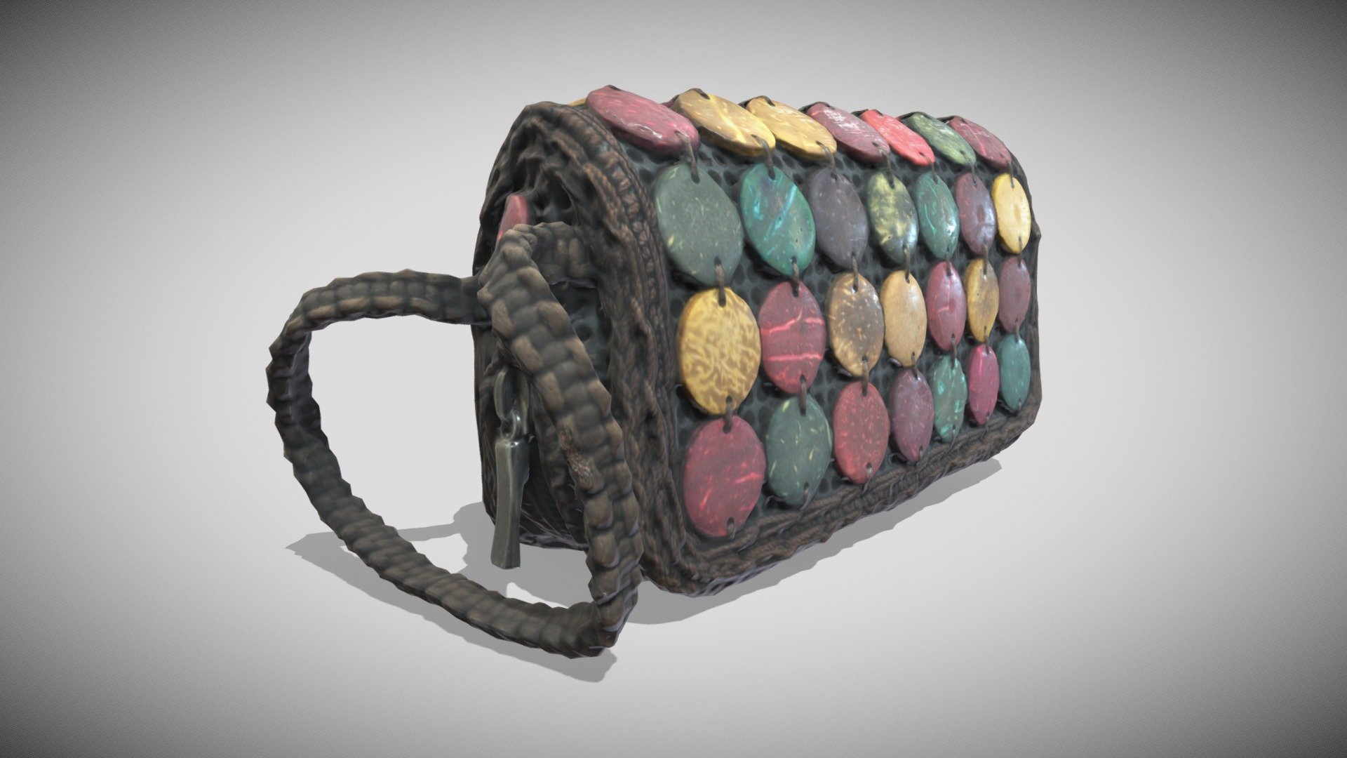 One Material 4k PBR Metalness - Small Bag - Baggy - Buy Royalty Free 3D model by Francesco Coldesina (@topfrank2013) 3d model