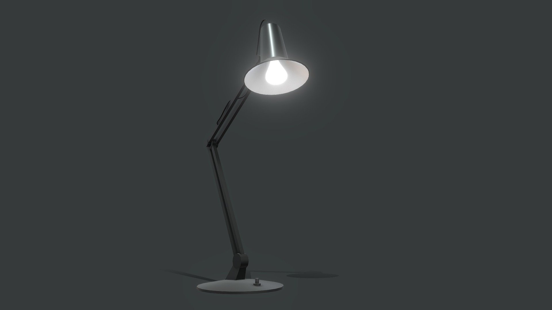 an office lamp - office lamp - Download Free 3D model by maxdragonn (@maxdragon) 3d model