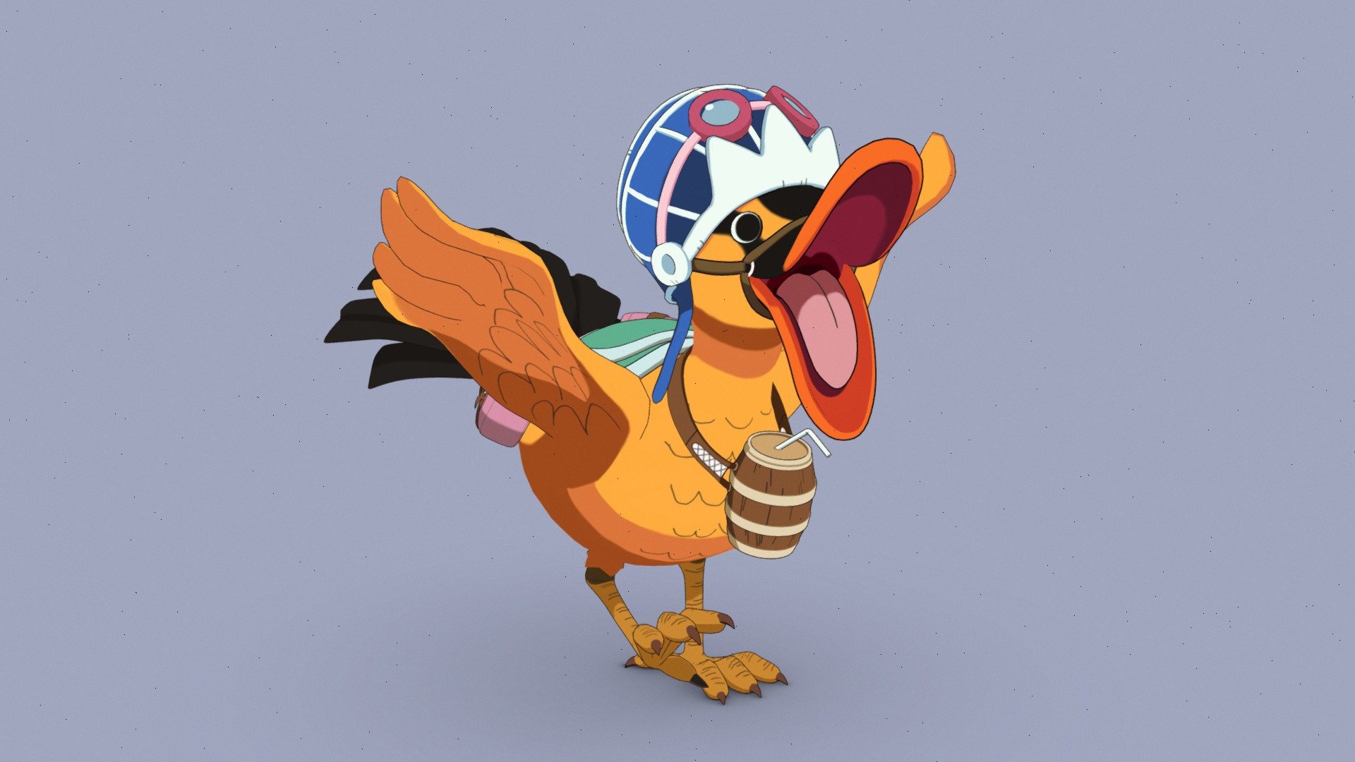 Hello everyone! Todays character is cutie Karoo from One piece series~~ 

If you like it, check out my youtube timelapse modeling video - https://youtu.be/4RMTwHIo7Ow - Karoo (One piece) - 3D model by kileice 3d model