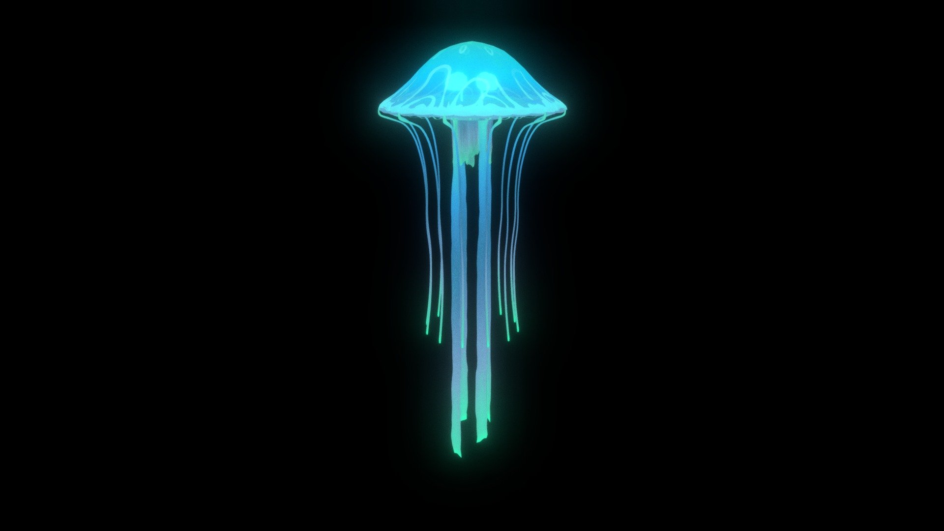 Jellyfish - Download Free 3D model by chinabazooka 3d model