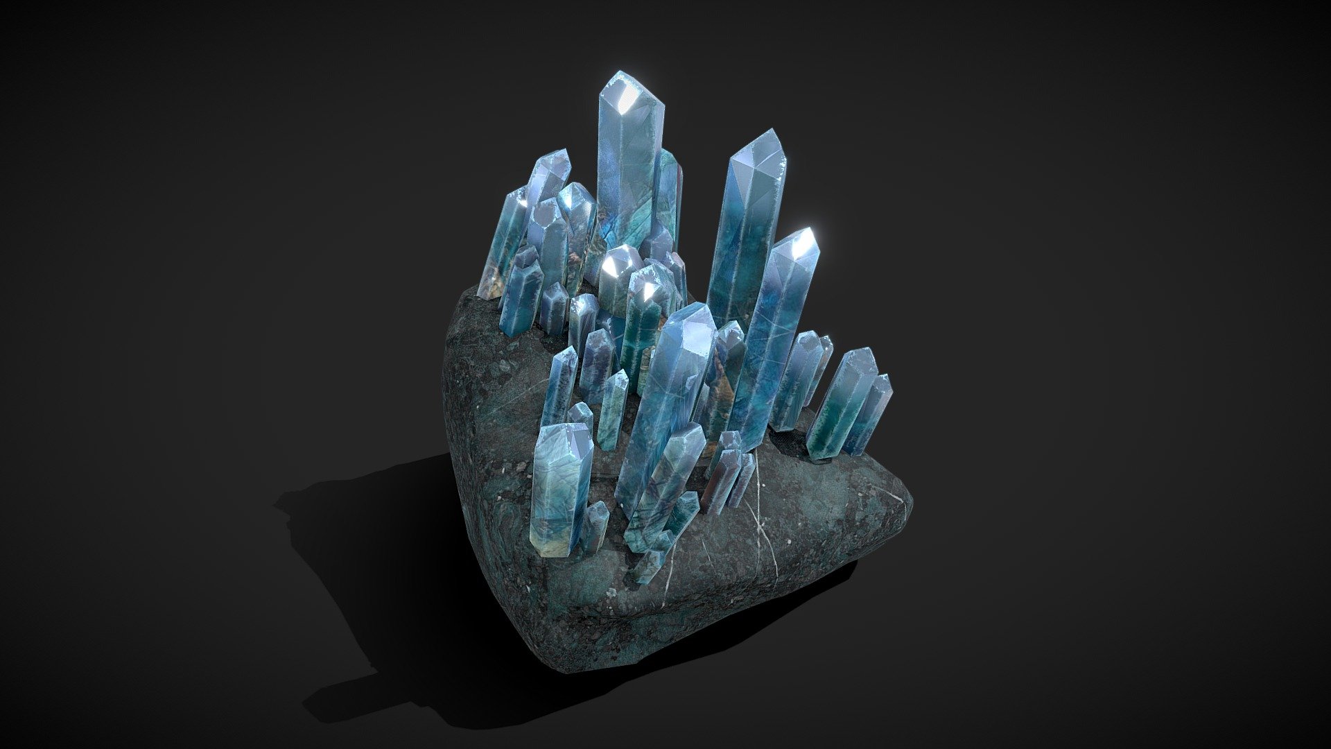 Blue Crystals / Quartz - low poly

Triangles: 3.4k
Vertices: 1.8k

4096x4096 PNG texture - Blue Crystals / Quartz - low poly - Buy Royalty Free 3D model by Karolina Renkiewicz (@KarolinaRenkiewicz) 3d model