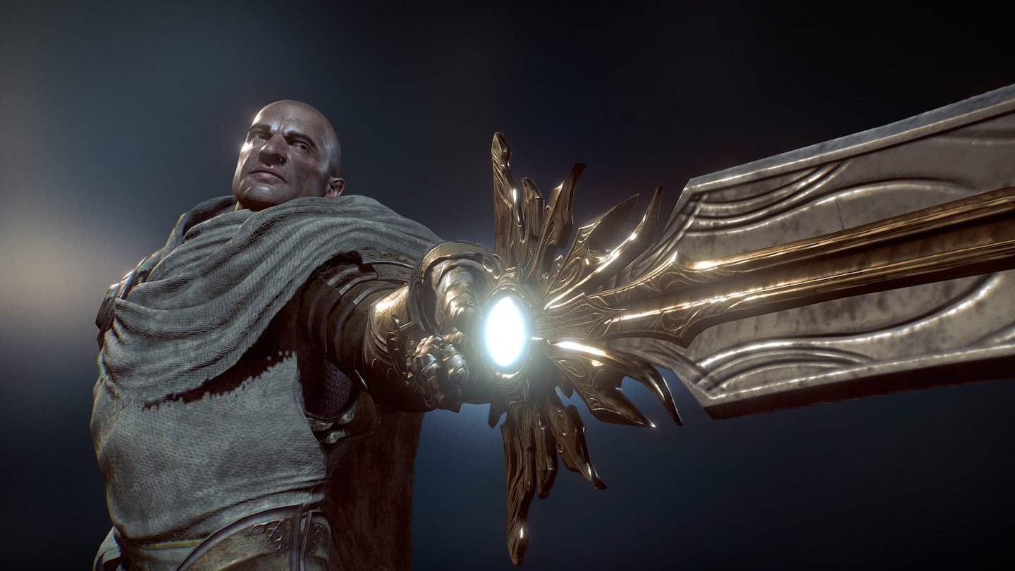 Tyrael Fan art based on the actor Dominic Purcell. I paused this project for a long time, but finally I had the time to finish it :)

I started making this project last year following the “Character Creation For Games with Adam Skutt” course on the Game Art Institute platform 🙂

I hope you like it! :) - Tyrael Fan art - 3D model by Dulce Isis (@isis) 3d model