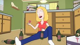 Rick and Morty wine, furniture, fbx, map, kitchen, rickandmorty, cellshading, rick_and_morty, beth, freemodel, picklerick, cartoon, free, download, beth_smith