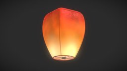 Chinese Lantern. Type 2 lamp, lantern, paper, new, asian, festival, chinese, year, celebration, light